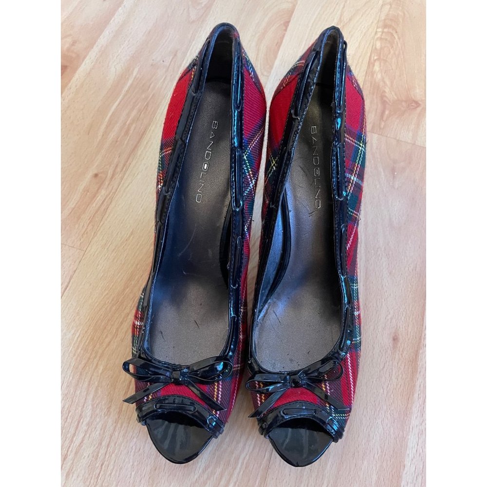 Bandolino Stiletto Plaid Shoes